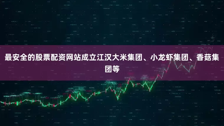 最安全的股票配资网站成立江汉大米集团、小龙虾集团、香菇集团等