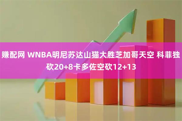 赚配网 WNBA明尼苏达山猫大胜芝加哥天空 科菲独砍20+8卡多佐空砍12+13
