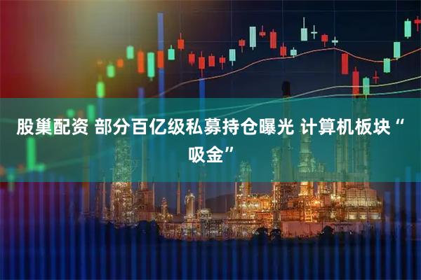 股巢配资 部分百亿级私募持仓曝光 计算机板块“吸金”